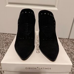Black Gibson*Latimer booties brand NEW